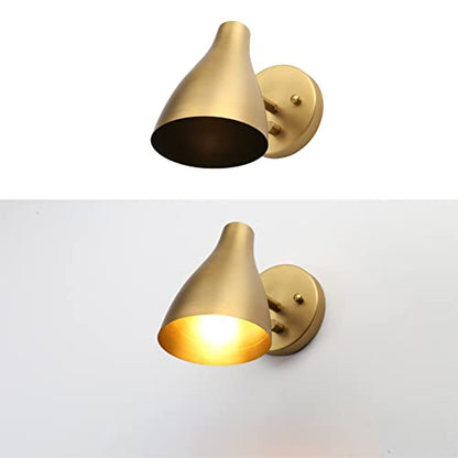 Adjustable Wall Sconce Lighting, Hardwired Wall Light Lamp