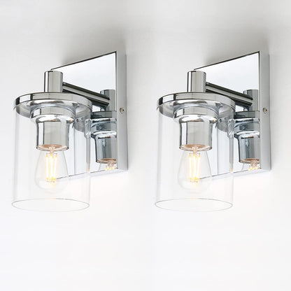 Set of 2 Vintage Wall Sconce, Bathroom Wall Light, Industrial Wall Mount Light