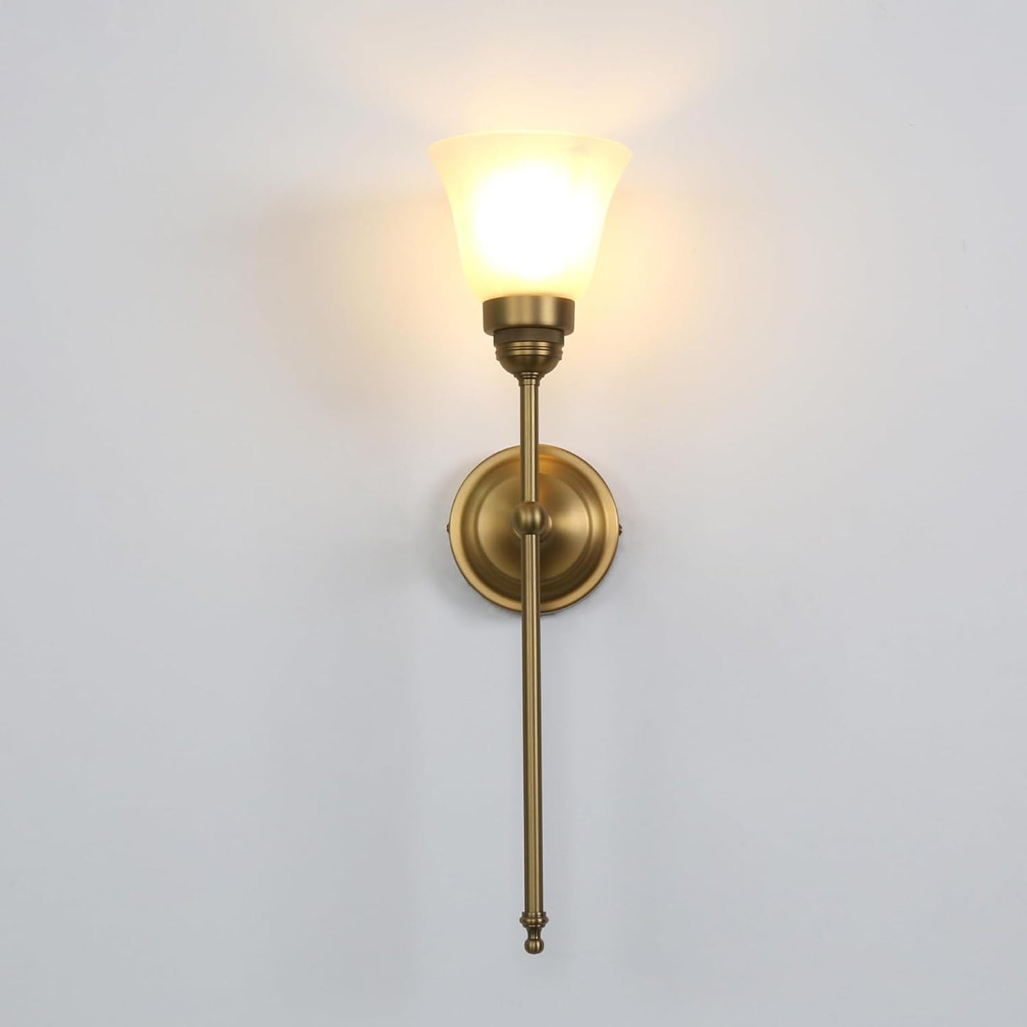 Set of 2 Vintage Wall Sconces, Classic Hardwired Wall Sconce Lamps