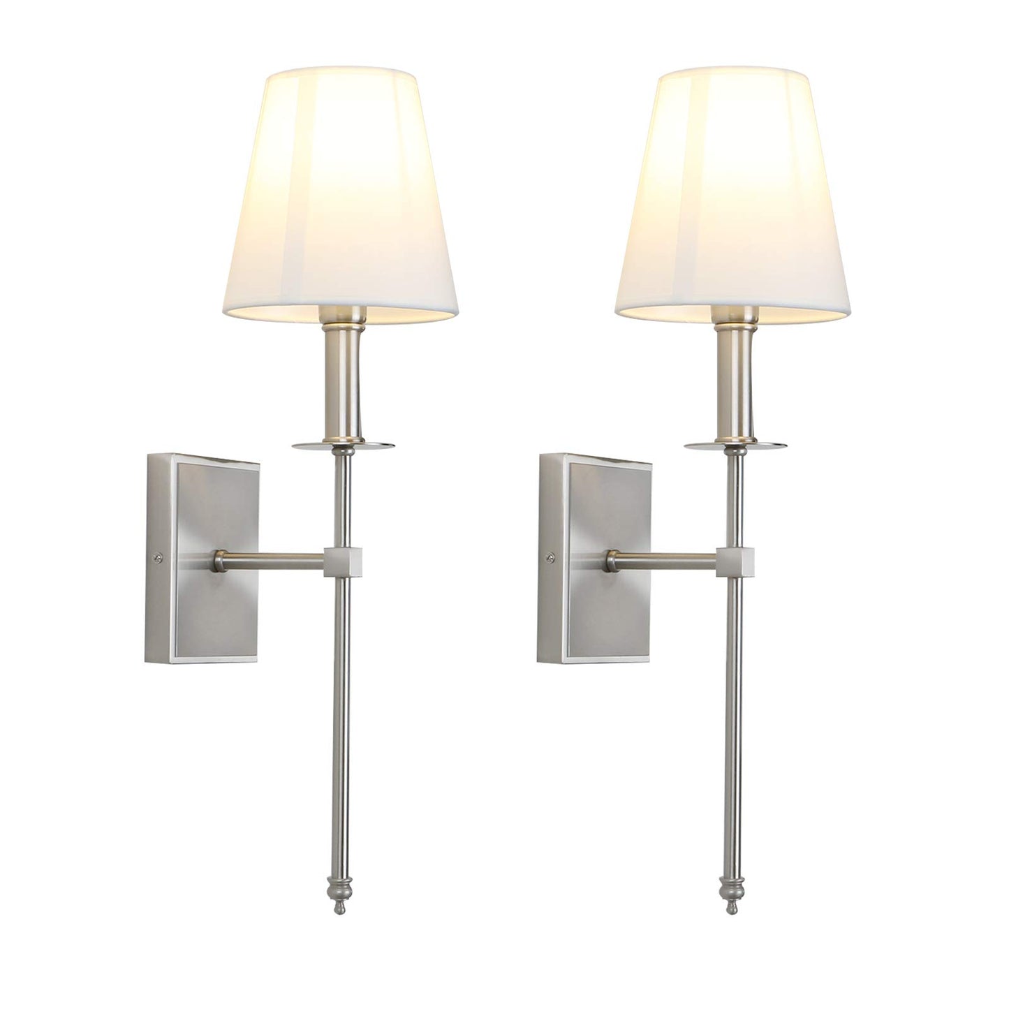 Set of 2 Classic Rustic Industrial Wall Sconce Lighting Fixture