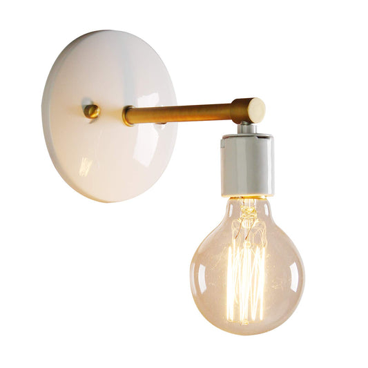 Industrial Scandinavian Mini Single Sconce Antique Finished Wall Sconce Wall Lamp