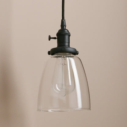 Industrial 3-Light Island Hanging Lamp