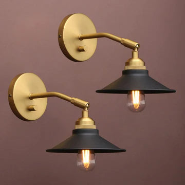 Illuminate Your Home with Pathson Industrial Vintage Wall Sconce Set: Style Meets Functionality