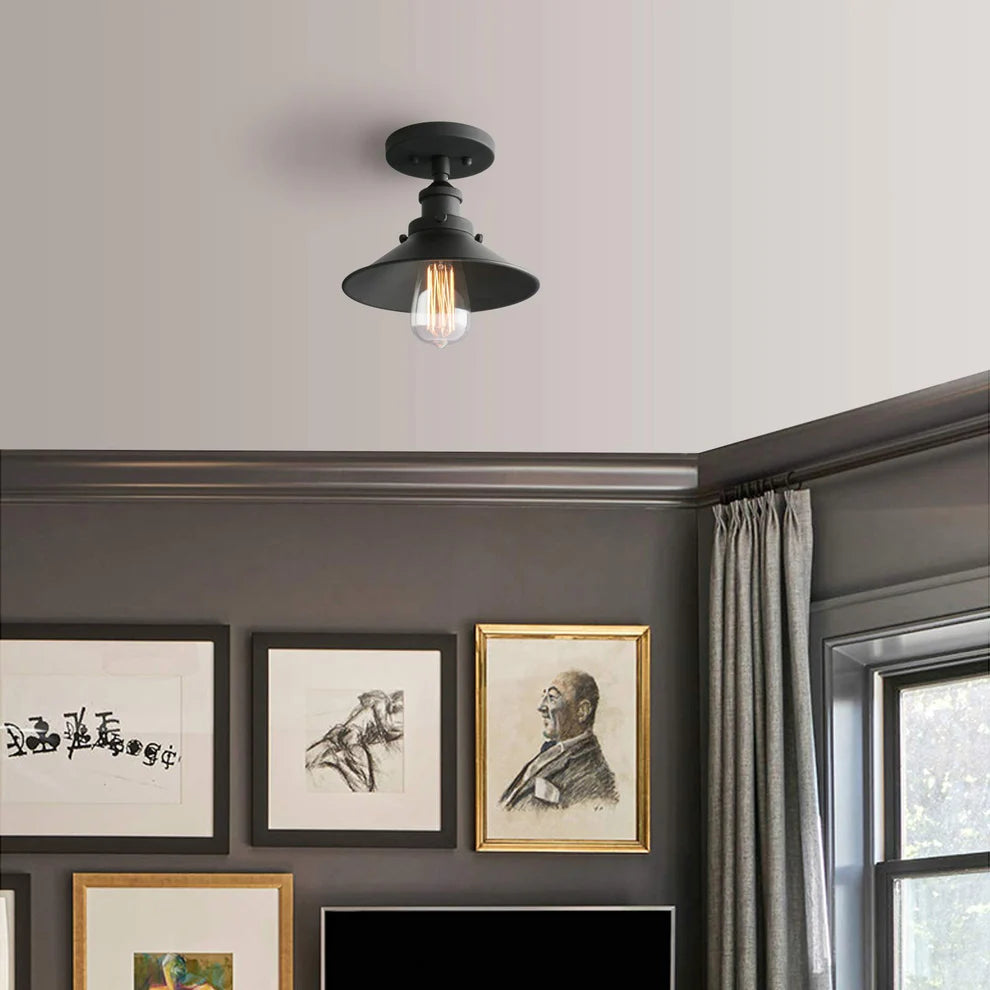 Discover the Best Matte Black Semi-Flush Mounted Lighting Options