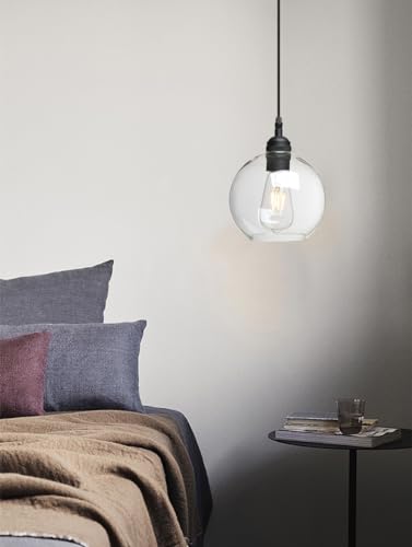 Indoor Hanging Light, Hardwired Vanity Retro Modern Single Lights Pendant Lamp