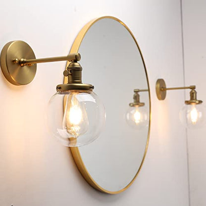 Retro Industrial Wall Lights, Vintage Wall Sconces, Hallway Antique Brass Wall Lamp Suitable