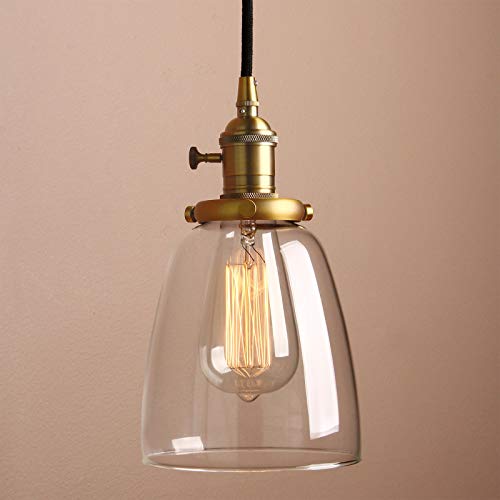 Industrial Modern Vintage Loft Bar Kitchen Pendant Lights Fittings Cluster Chandelier Glass Lampshade