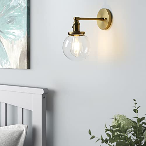 Retro Industrial Wall Lights, Vintage Wall Sconces, Hallway Antique Brass Wall Lamp Suitable