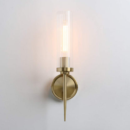 Vintage Bronze Antique Single Wall Sconce Lighting Fixture