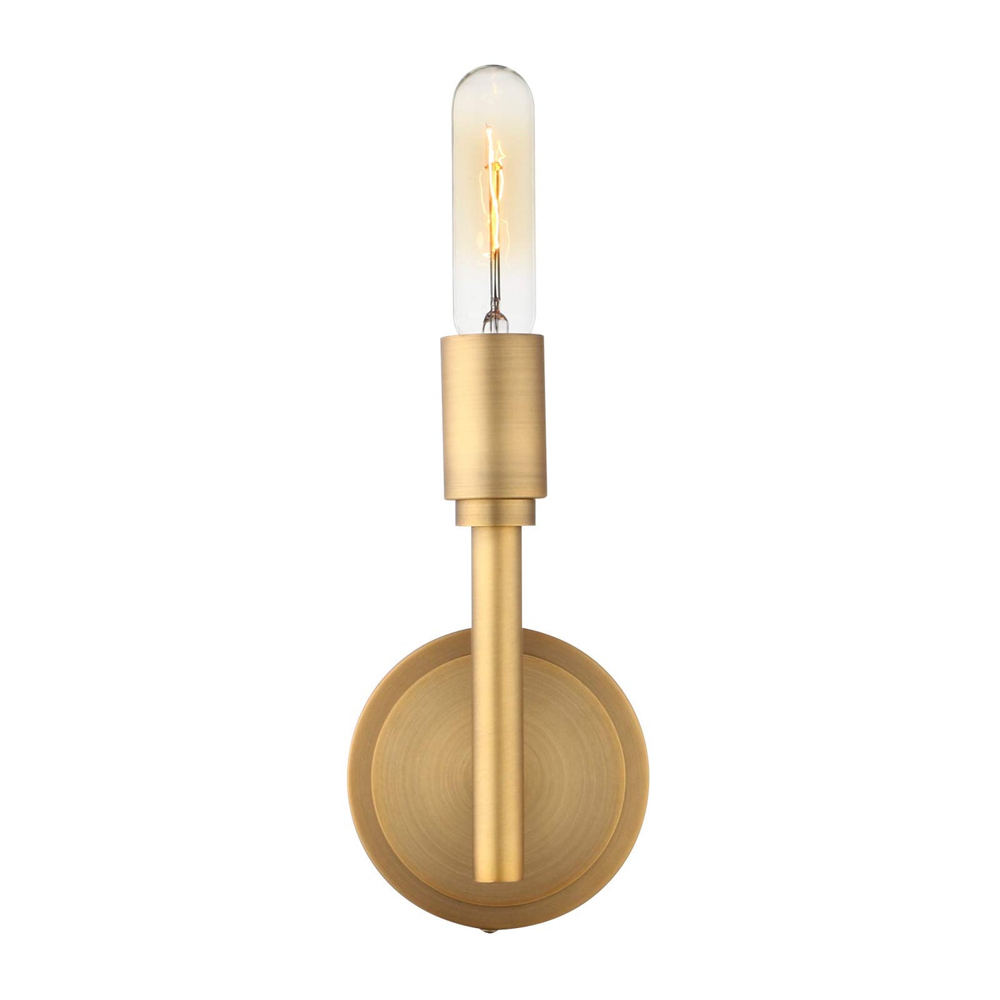 Retro Industrial Style Wall Light,Indoor Sconces Vanity Mirror Lighting Fixture (Antique Brass)