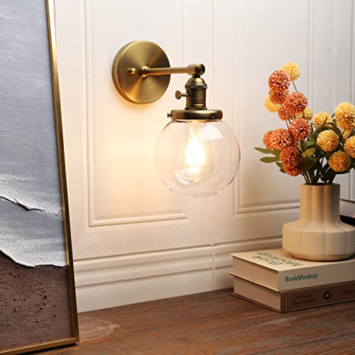 Retro Industrial Wall Lights, Vintage Wall Sconces, Hallway Antique Brass Wall Lamp Suitable