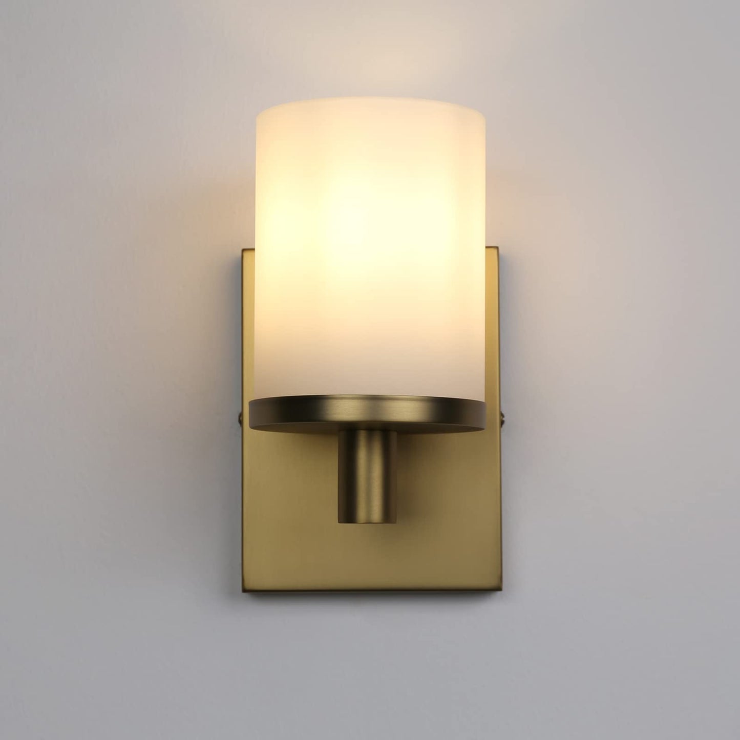 Wide Application Unique Frosted Glass Wall Light