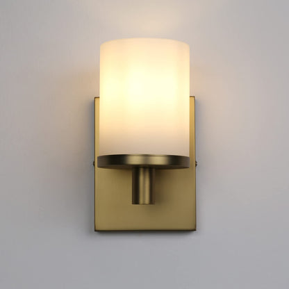 Wide Application Unique Frosted Glass Wall Light