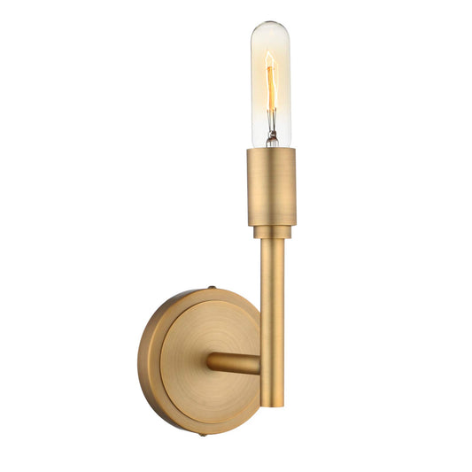 Retro Industrial Style Wall Light,Indoor Sconces Vanity Mirror Lighting Fixture (Antique Brass)