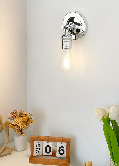 180 Degree Adjustable Single Sconce Light Simple Industrial Wall Sconce Lighting