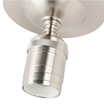 Simple Style Industrial Ceiling Light One-Head Without Shade Hallway Lighting