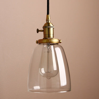 Industrial Modern Vintage Edison Triple Pendant Lights, Retro Lamp Flush