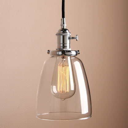 Industrial Modern Vintage Edison Triple Pendant Lights, Retro Lamp Flush