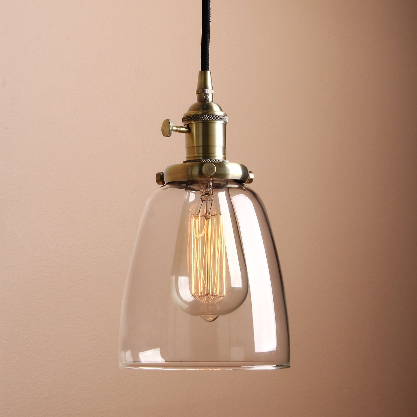 Industrial Modern Vintage Edison Triple Pendant Lights, Retro Lamp Flush