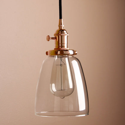 Industrial Modern Vintage Edison Triple Pendant Lights, Retro Lamp Flush