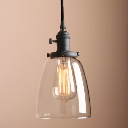 Industrial Modern Vintage Edison Triple Pendant Lights, Retro Lamp Flush