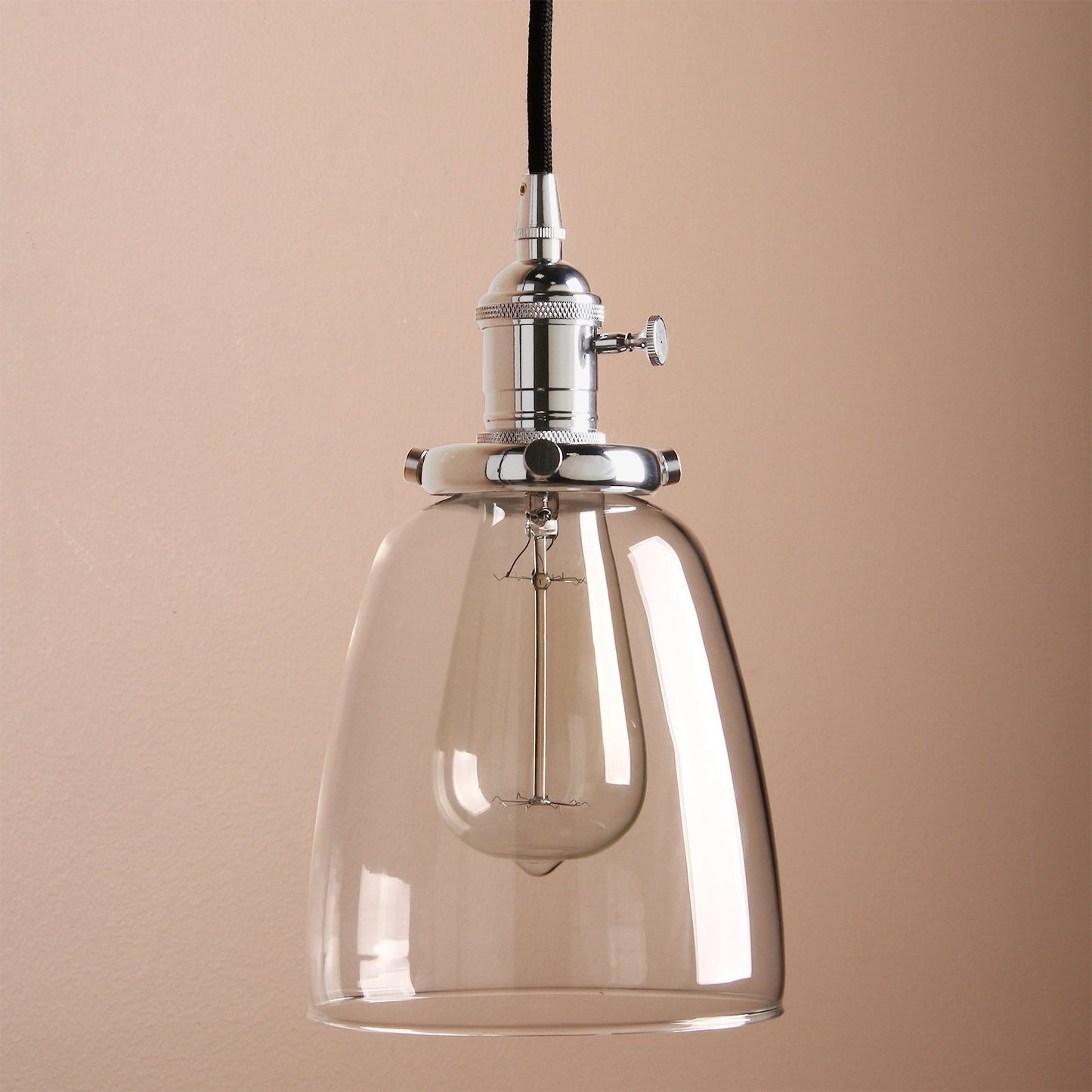 Industrial Modern Vintage Edison Triple Pendant Lights, Retro Lamp Flush